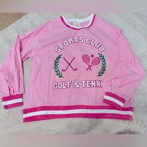 💘Sports club golf & tennis clubhouse pullover💘